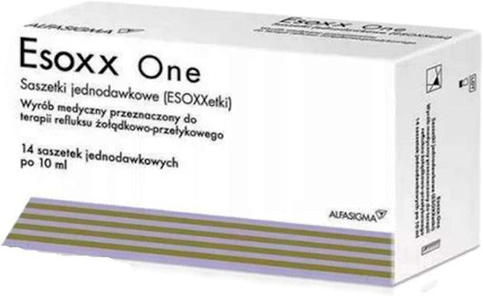 Esoxx One x 14 paketėlių – palengvina rėmenį