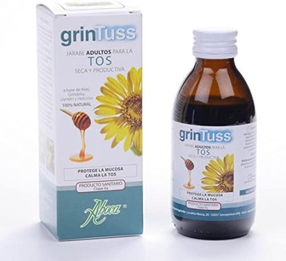 Aboca GrinTuss Pediatric Syrup for Children 210g by Aboca : :  Salud y Cuidado Personal