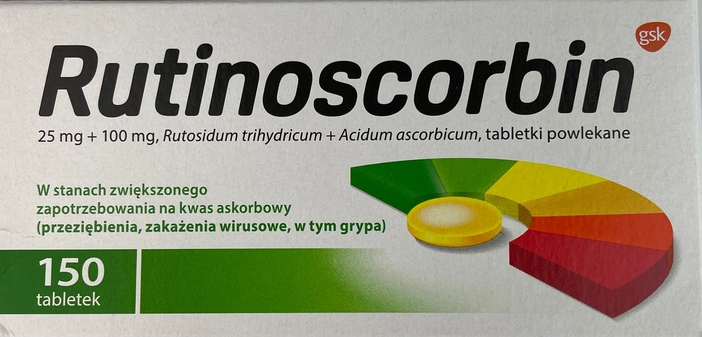 Rutinoscorbin 150 tabs