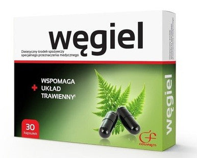 Wegiel Activated Carbon 30caps