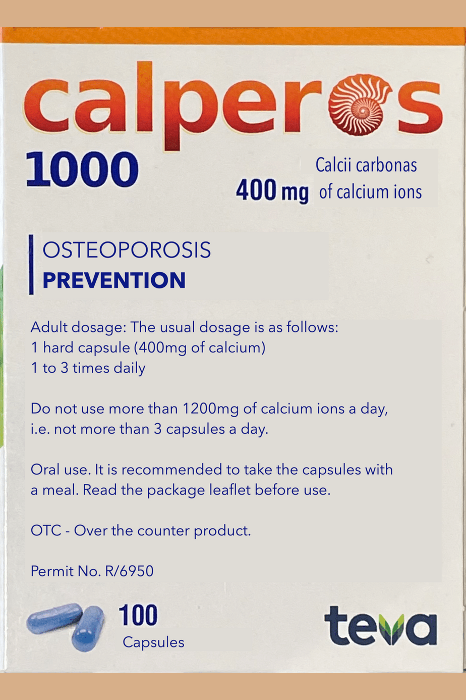 Calperos 1000 - My Health Oasis