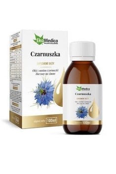 EkaMedica Czarnuszka 100% Natural Nigella Oil Cold - pressed 100ml - My Health Oasis