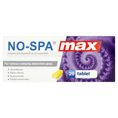 NO-SPA MAX - 20 Tablets