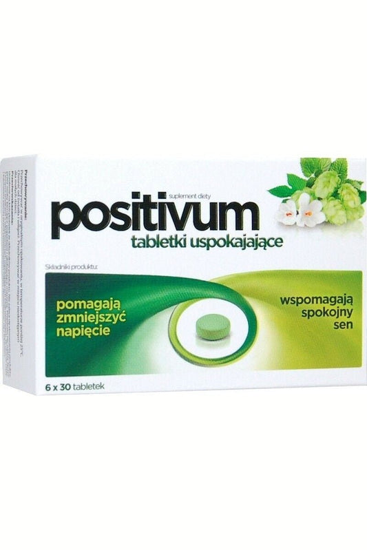 POSITIVUM, sedative pills, 180 items - My Health Oasis