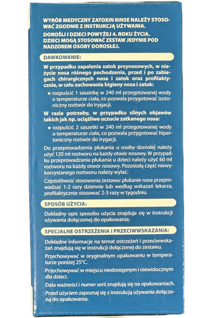 Zatoxin Rinse Kit - My Health Oasis